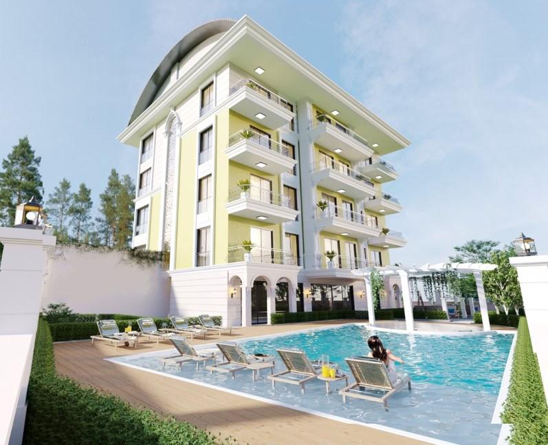 2 rooms Penthouse in Oba, Turkey No. 9742