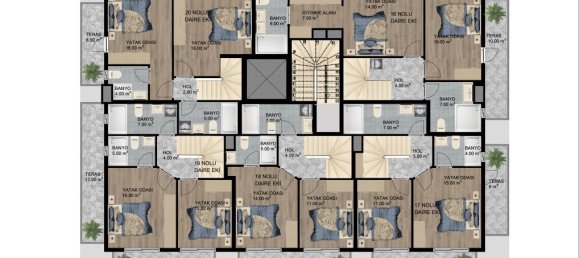 2 rooms Penthouse in Oba, Turkey No. 9742 20