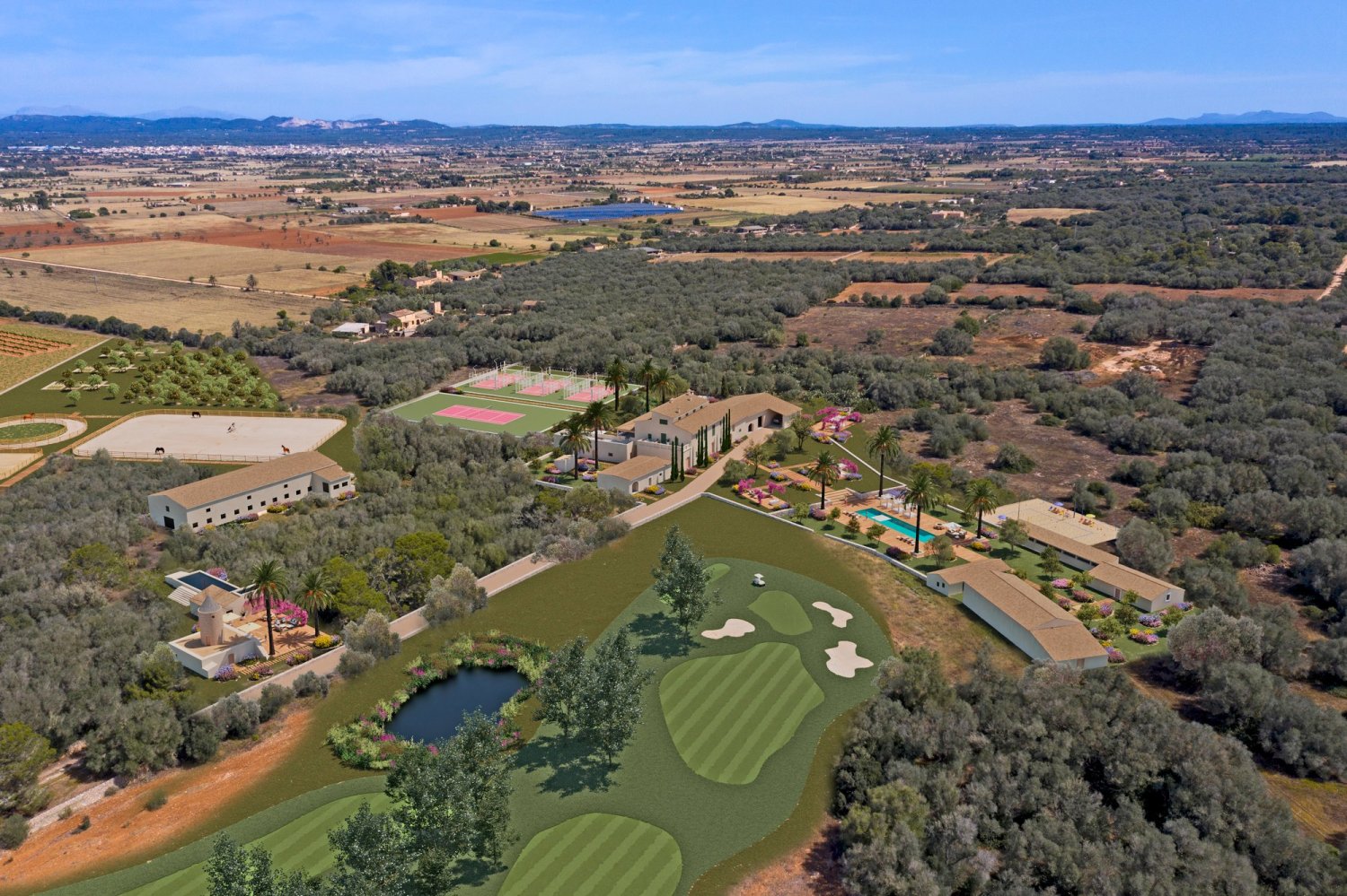 Замки и поместья с 10 спальнями в Пальма-де-Майорка, Испания № 46278