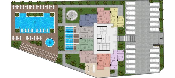 Penthouse 2+1 in Avsallar Hills Residence, Avsallar, Turkey No. 36887 15