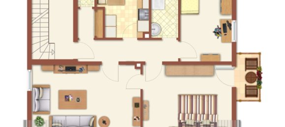 4 غرف نوم تاون هاوس في Esslingen, Germany رقم 274766 9