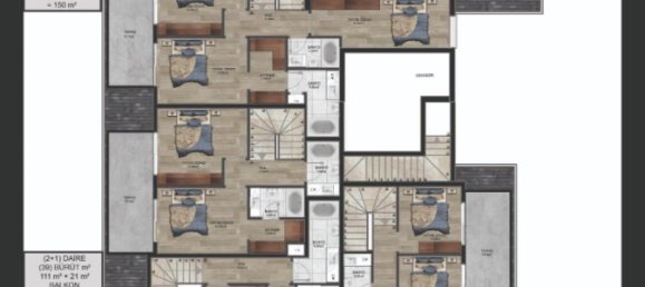 Apartment 1+1 in Avsallar, Turkey No. 2079 22