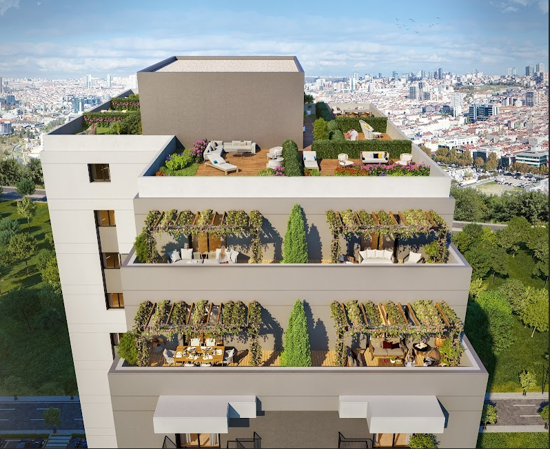 Wohnung 3+1 in Istanbul, Turkey, Nr. 16919