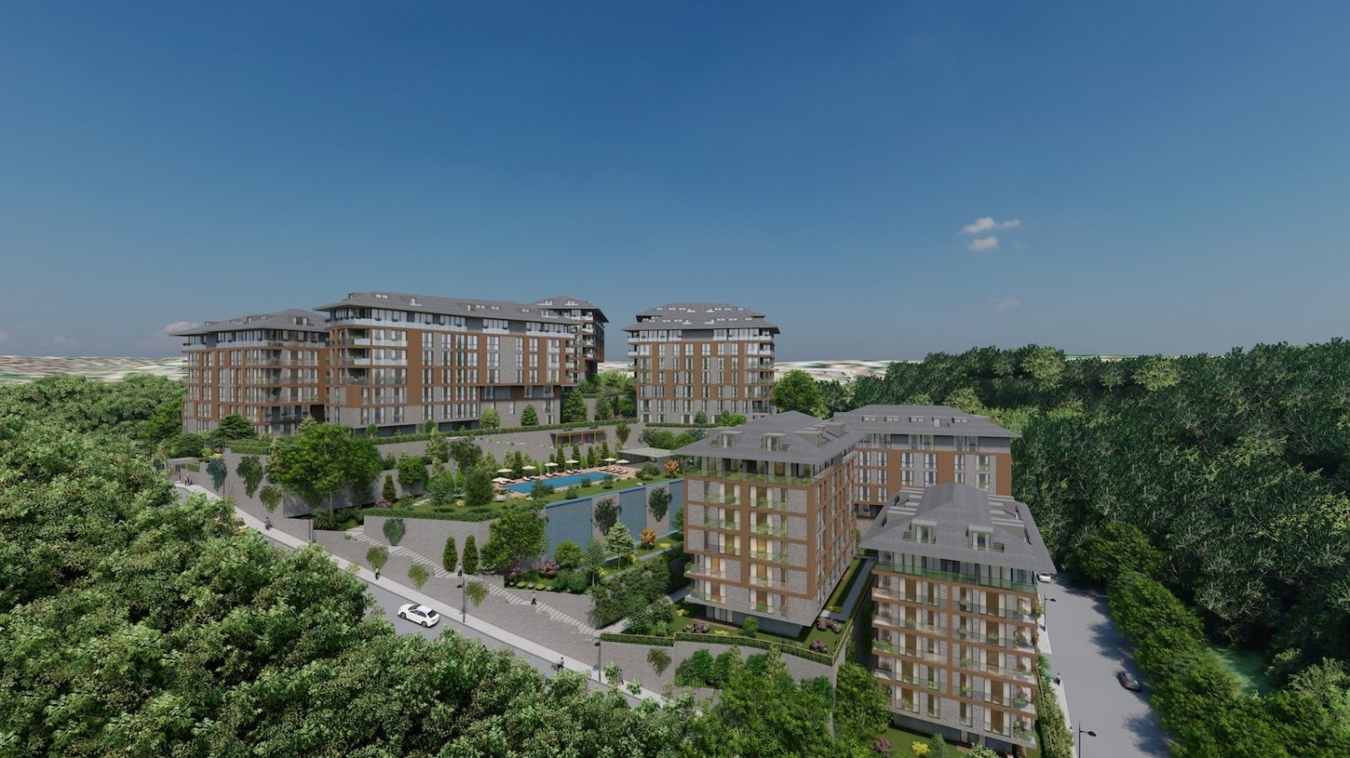 Apartment 4+1 in Istanbul, Turkey No. 25563