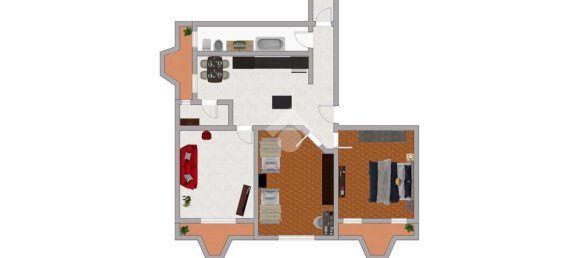 3 غرف نوم شقة في Monza, Italy رقم 361152 34