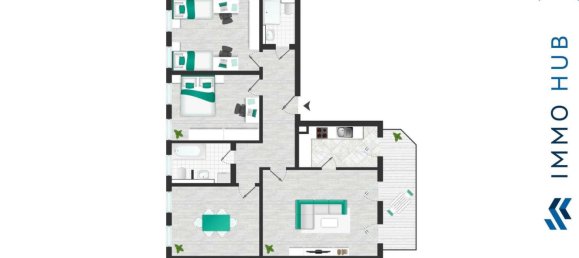 3 chambres Appartement à Leipzig, Germany No. 225261 17