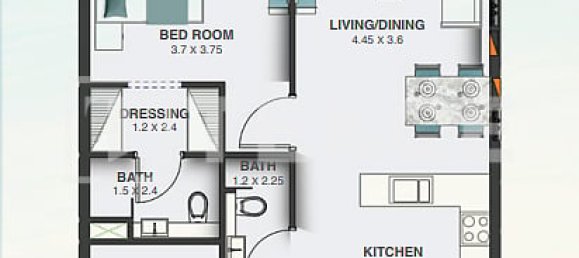 2 bedrooms Apartment for sale in Dubai Land, Dubai, UAE № 177556 12