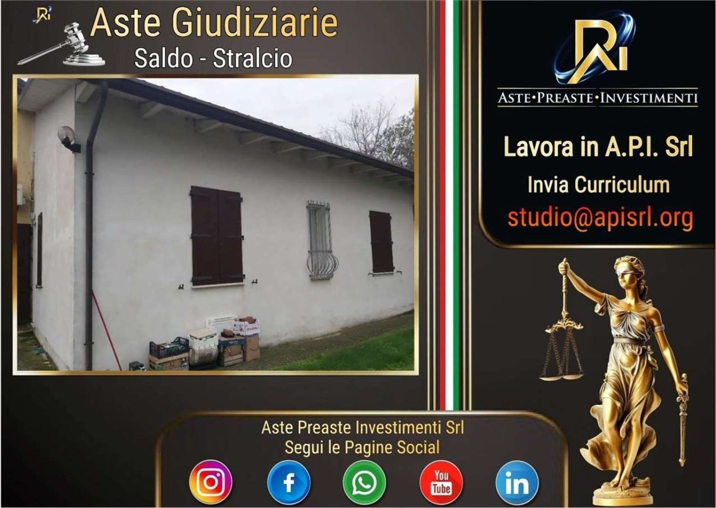 6 غرف نوم شقة في Alfonsine, Italy رقم 381589