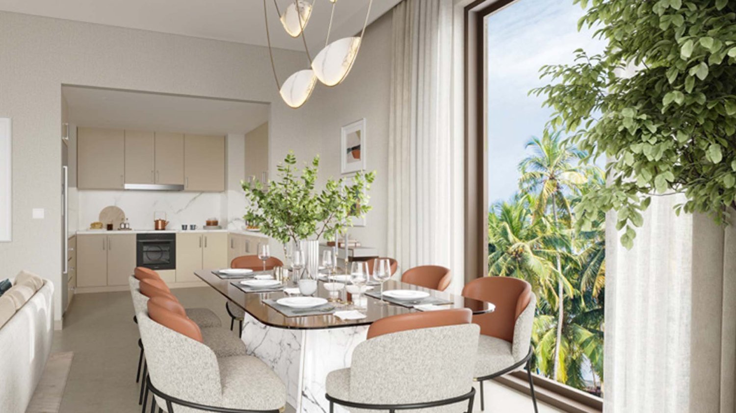 Apartamento de 3 dormitorios en SAVANNA RESIDENCES, Dubai Creek Harbour (The Lagoons), UAE No. 60905