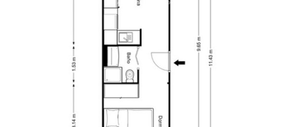 1 Schlafzimmer Wohnung in Madrid, Spain, Nr. 191364 36