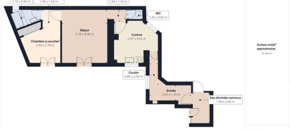 Apartamento T1 em Levallois-Perret, France N.º 283008 13