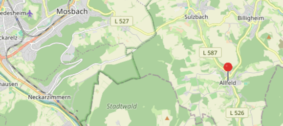 4 rooms House in Neckar-Odenwald-Kreis, Germany No. 349255 16