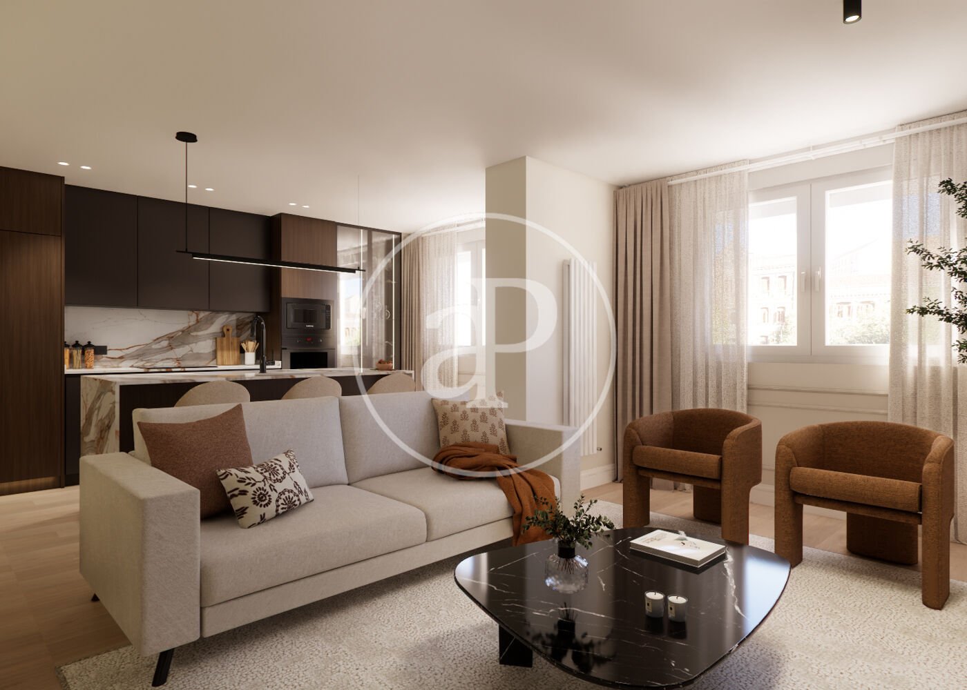 3 chambres Appartement à Madrid, Spain No. 163374