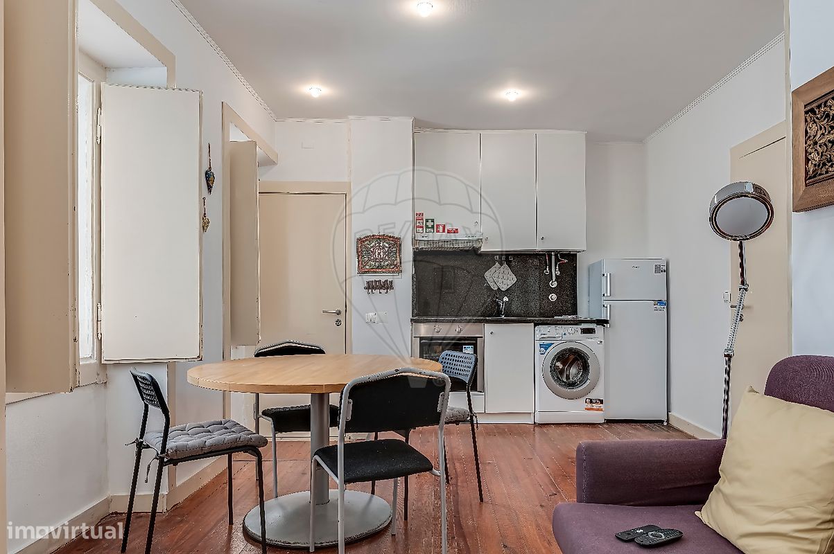 Apartamento de 1 dormitorio en Lisbon, Portugal No. 74362