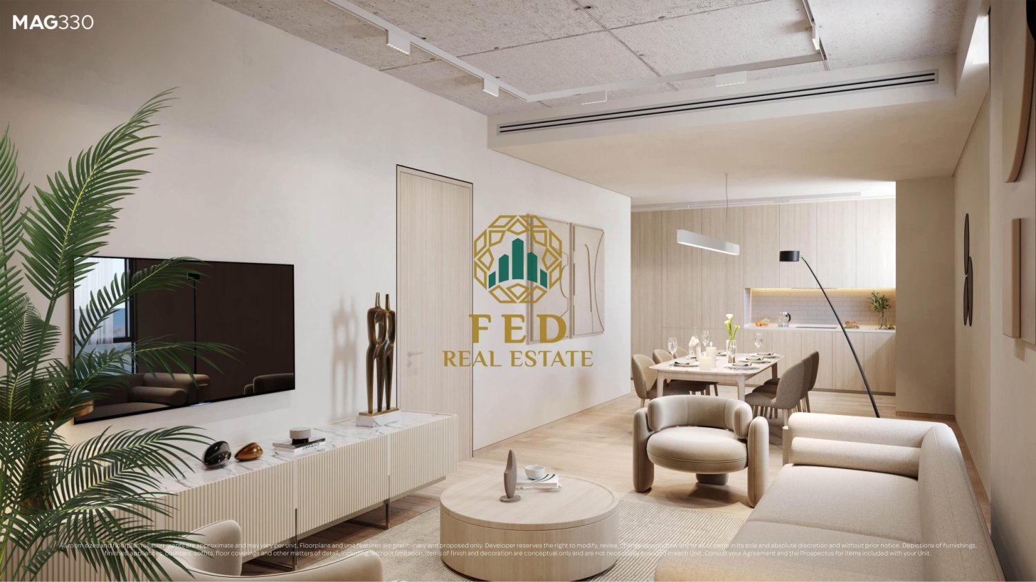 Apartamento de 1 dormitorio en City of Arabia, UAE No. 12972