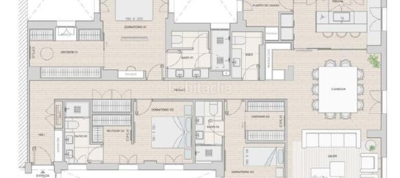 Apartamento de 3 dormitorios en Madrid, Spain No. 122305 16