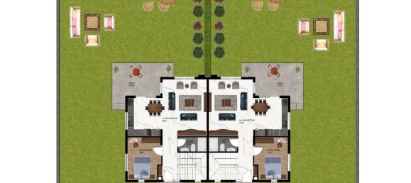 Villa de 3+1 en Kargicak, Turkey No. 7034 3