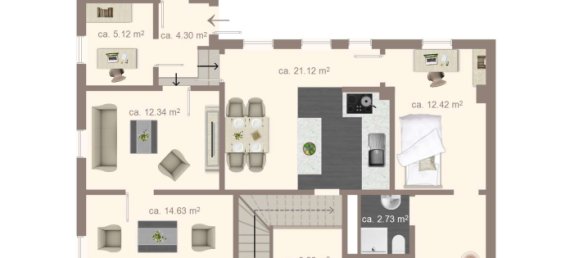 5 Schlafzimmer Stadthaus in Celle, Germany, Nr. 269776 25