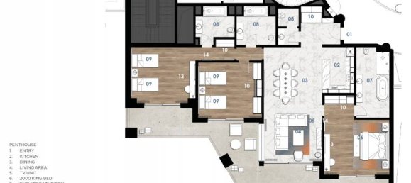 Penthouse T3 em Almancil, Portugal N.º 111954 26