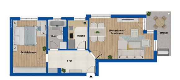 2-Zimmer Wohnung in Leipzig, Germany, Nr. 331837 6