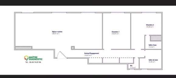 2 bedrooms Apartment in Paris, France No. 188197 14