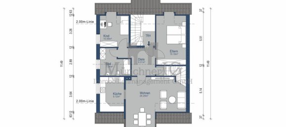 3 غرف نوم منزل ذو طابقين في Dachau, Germany رقم 346212 15