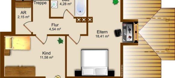 3-Zimmer Doppelhaus in Grödig, Austria, Nr. 171634 9