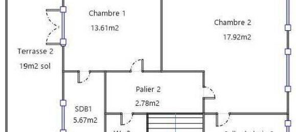 Дуплекс с 2 спальнями в Вильнёв-сюр-Ло, Франция № 355092 16