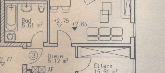 3غرفة شقة في Nuremberg, Germany رقم 151512 15