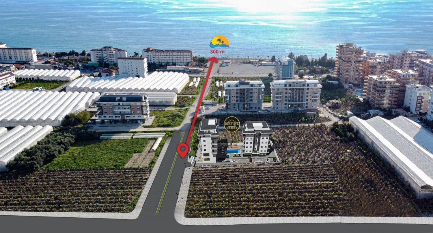 Appartement 1+1 à Kargicak, Turkey No. 31643