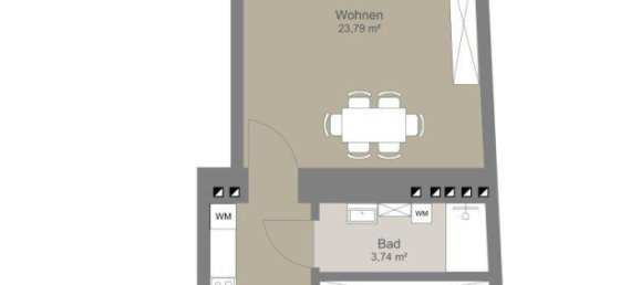 2 rooms Apartment in Meidling, Austria No. 149808 22