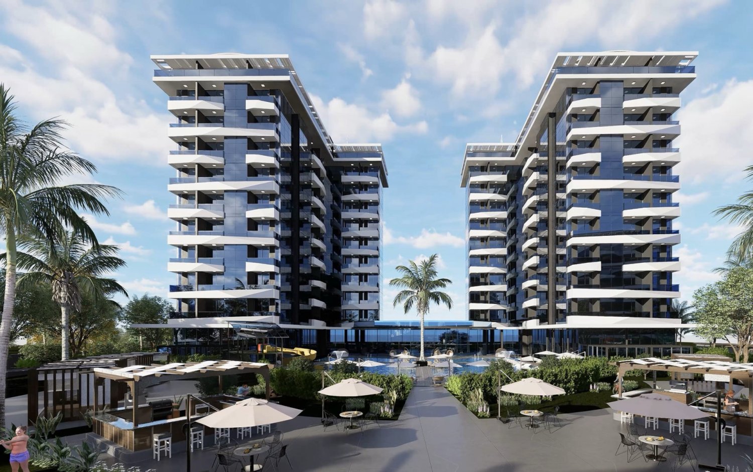 Apartment 1+1 in Alanya, Turkey No. 28111