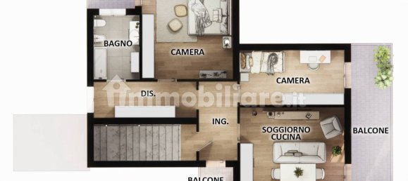 2 غرف نوم شقة في Dairago, Italy رقم 14031 12