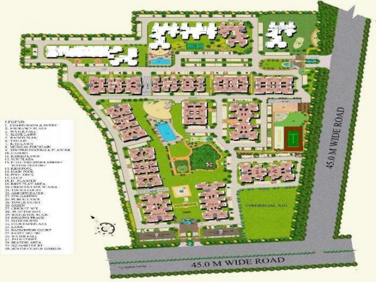 Casa de 2 dormitorios en Ghaziabad, India No. 56537