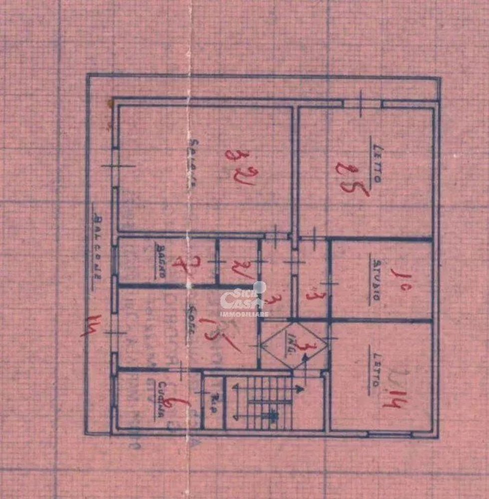 4 rooms Apartment in Marsala, Italy No. 137621