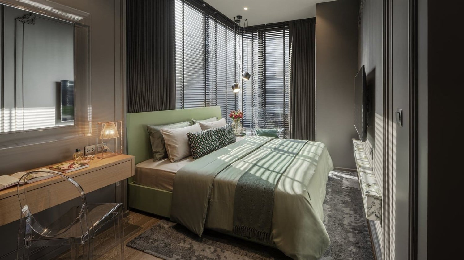 شقة 2 غرف نوم  في Muniq Langsuan Bangkok, Thailand رقم 28308