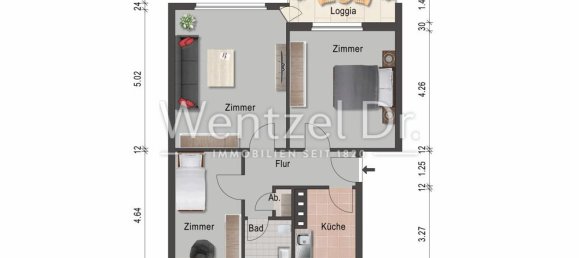 3غرفة شقة في Lubeck, Germany رقم 52873 18