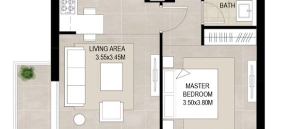 1 chambre Appartement à Lexington, Town Square, UAE No. 65306 2