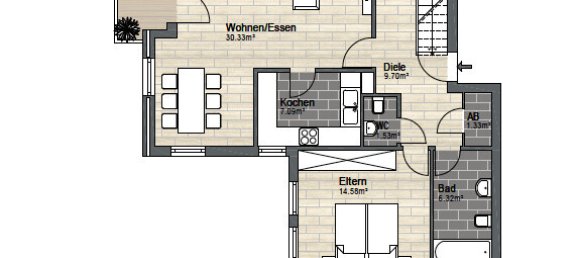 Дуплекс с 3 спальнями в Markisch-Oderland, Германия № 297624 19