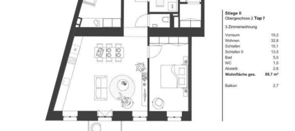 3 rooms Apartment in Vienna, Austria No. 168845 19