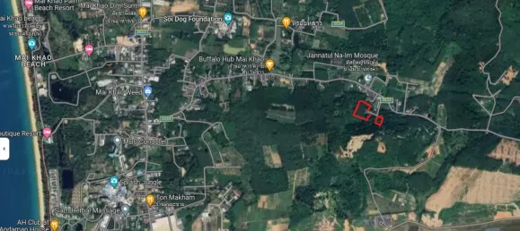 Terreno em Mai Khao, Thailand 8000 m² N.º 72087 11