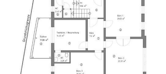 Здание с 3 комнатами в Минден-Люббекке, Германия № 130899 6