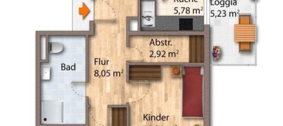 3 rooms Apartment in Bad Ischl, Austria No. 214866 19