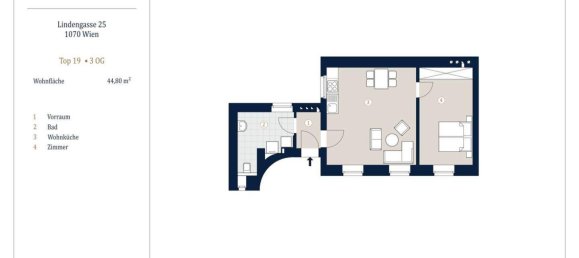 Apartamento de 2 habitaciónes en Neubau, Austria No. 148915 12