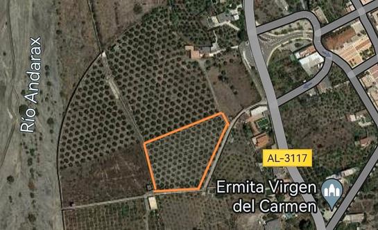  قطعة أرض في Almeria, Spain 6711متر مربع رقم 187242