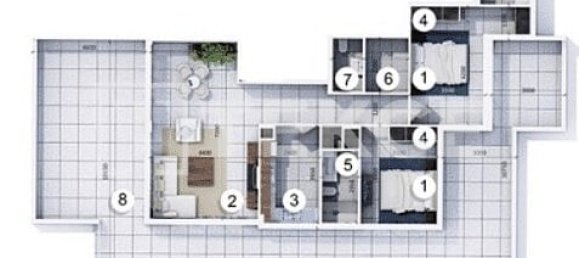 3 dormitorios apartamento en venta en Jumeirah Village Circle, Dubai, UAE № 111766 19