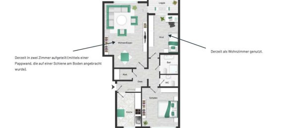 Квартира с 2 спальнями в Мюльхайм ан дер Рур, Германия № 60652 20