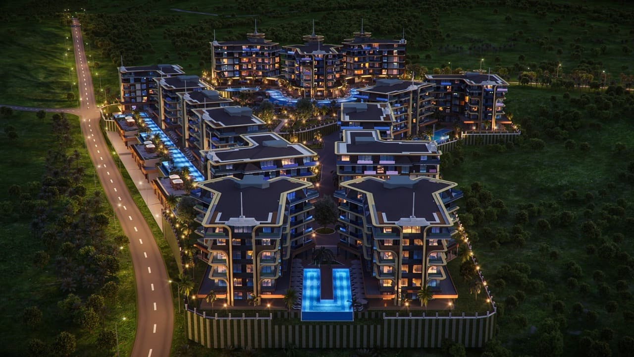 Apartment 2+1 in Cebeci Vista Alanya Kestel, Alanya, Turkey No. 39322