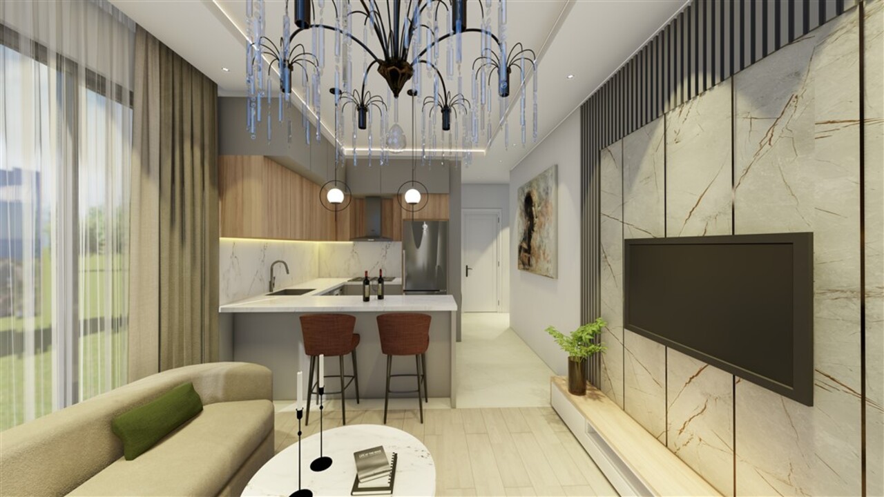 Apartment 2+1 in Exodus Dreams Residence, Alanya, Turkey No. 36241