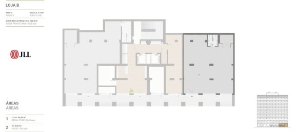 مستودع في Lisbon, Portugal 107متر مربع رقم 35928 2